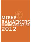 Mieke Ramaekers Beleidsverklaring 2012